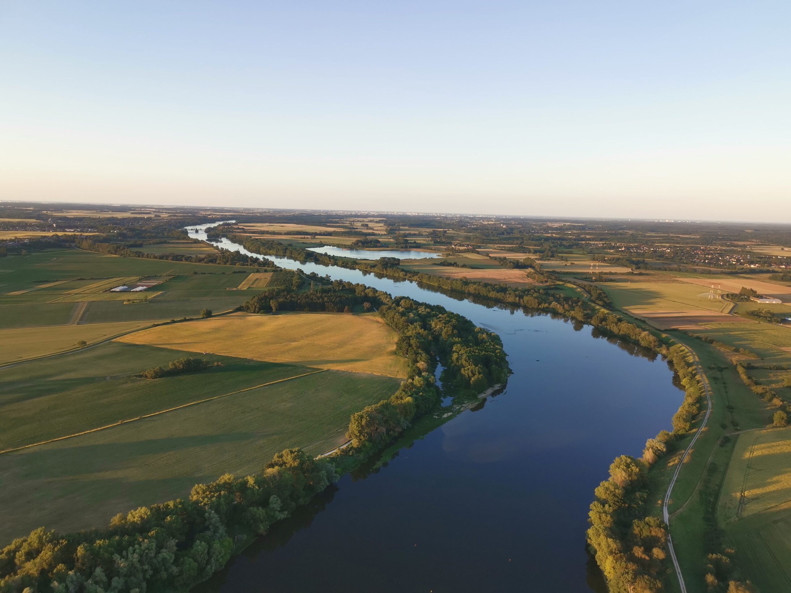 La Loire vue d'en haut